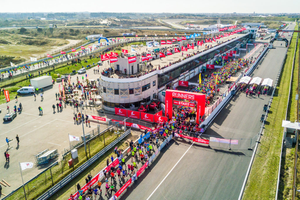 Inschrijving van start voor Runner’s World Zandvoort Circuit Run